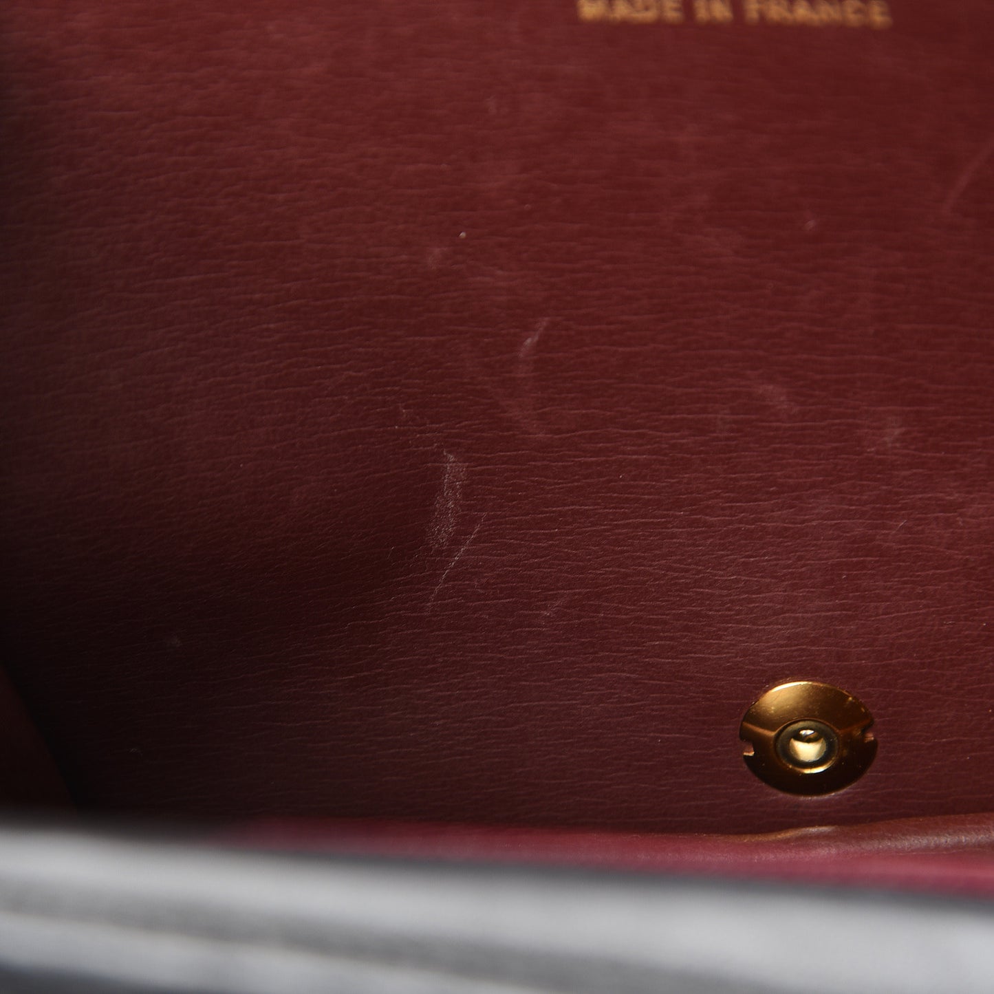 Lambskin Quilted Small Single Flap Black