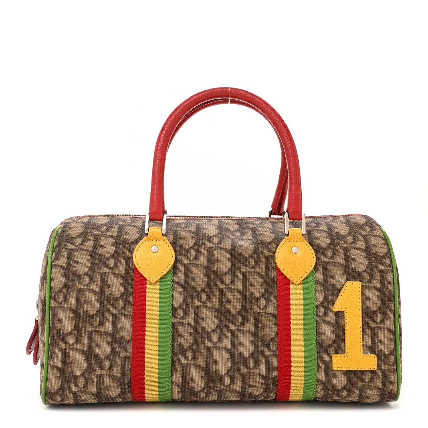 Christian Dior Monogram Rasta Boston Beige 1 of 15