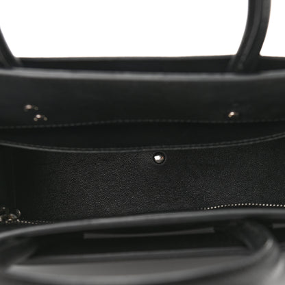 Givenchy Grained Calfskin Small Horizon Satchel Black 5 of 10