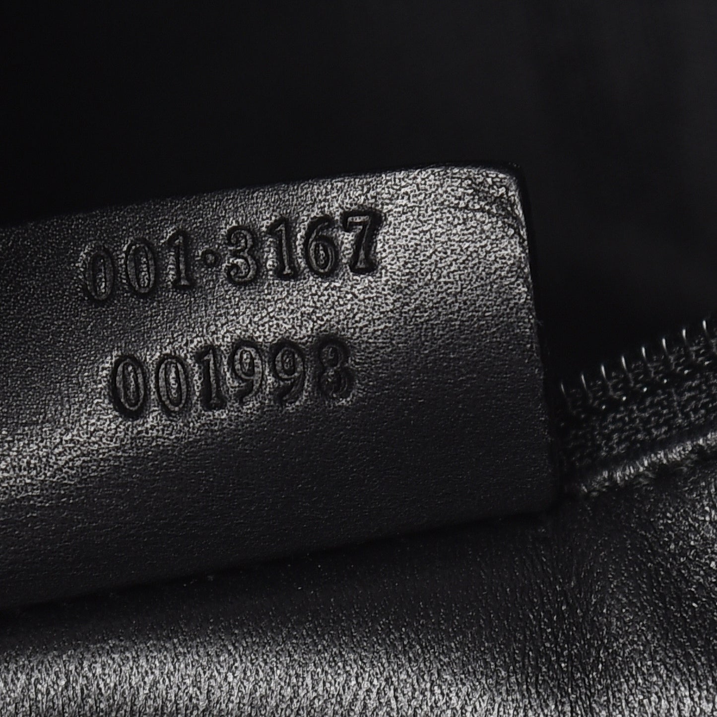 Calfskin Shoulder Bag Black