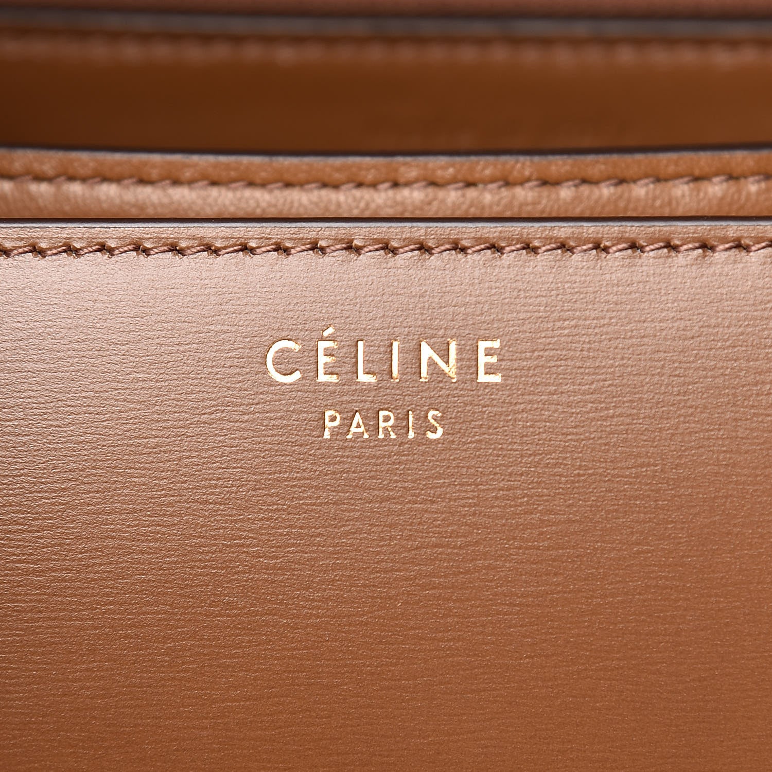 Celine Box Calfskin Medium Classic Box Flap Bag Camel 6 of 11