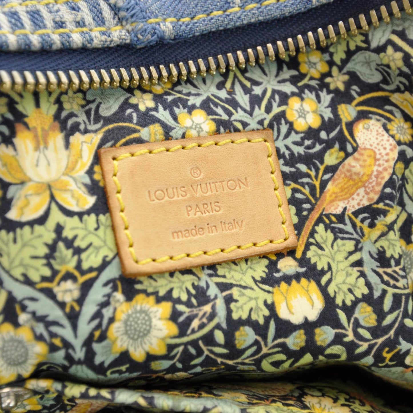 Denim Patchwork Bowly Blue