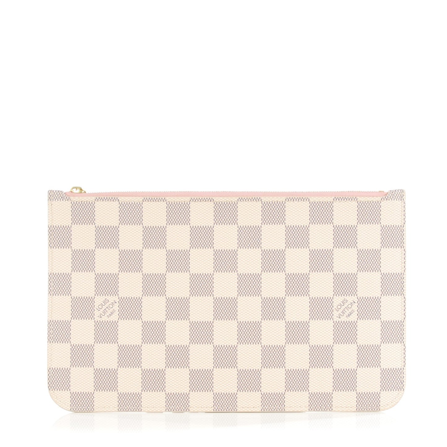 Damier Azur Neverfull MM GM Pochette Rose Ballerine