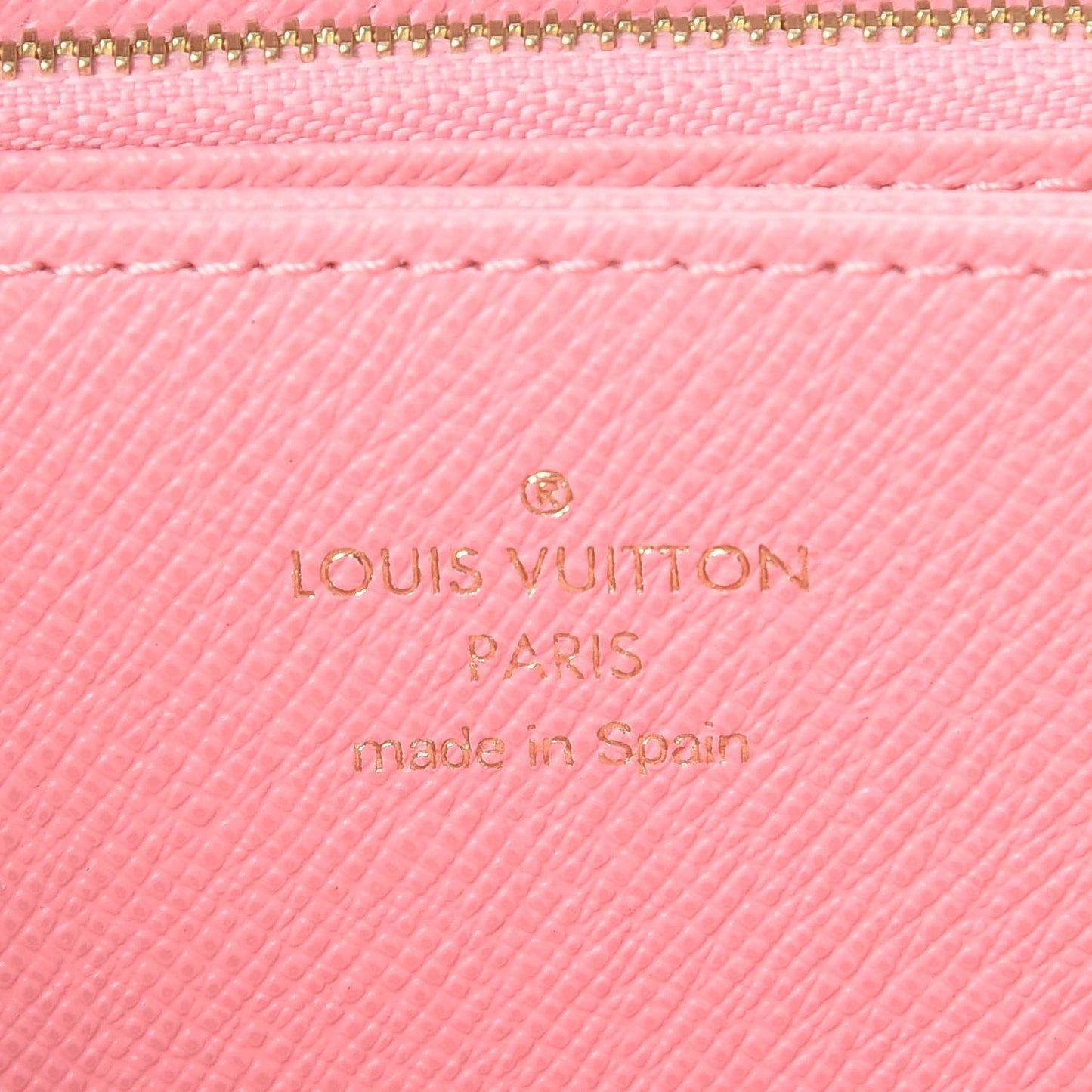Monogram Jungle Dots Zippy Wallet Sugar Pink Poppy
