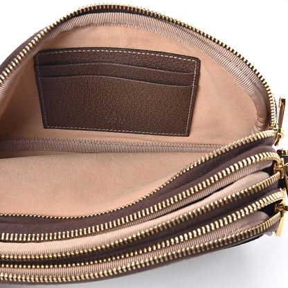 Gucci GG Supreme Monogram Web Mini Ophidia GG Bag Brown 5 of 10
