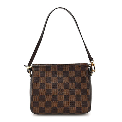 Louis Vuitton Damier Ebene Trousse Make Up Bag Pochette 1 of 10