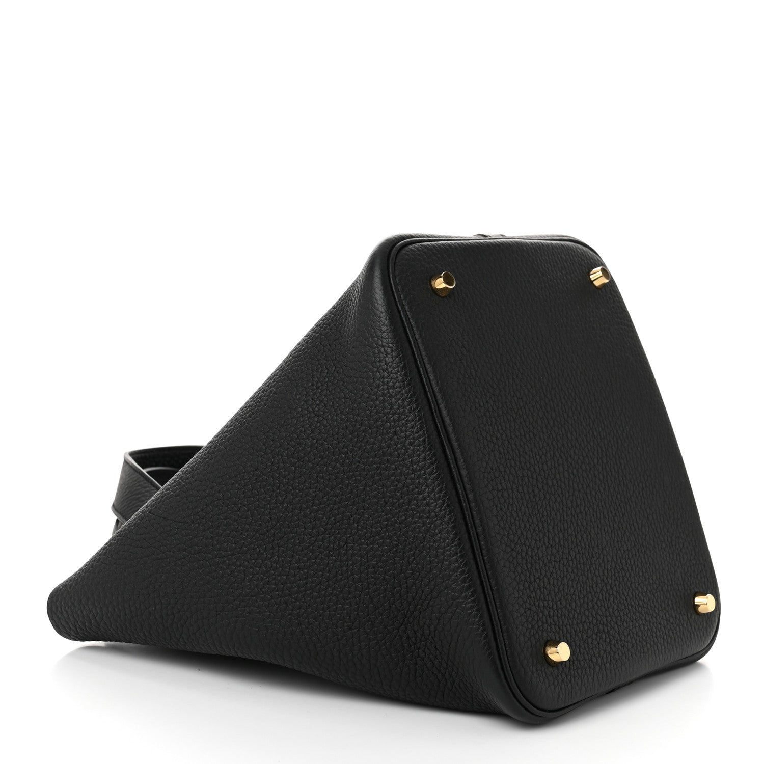 Hermes Taurillon Clemence Picotin Lock 22 MM Black 4 of 11