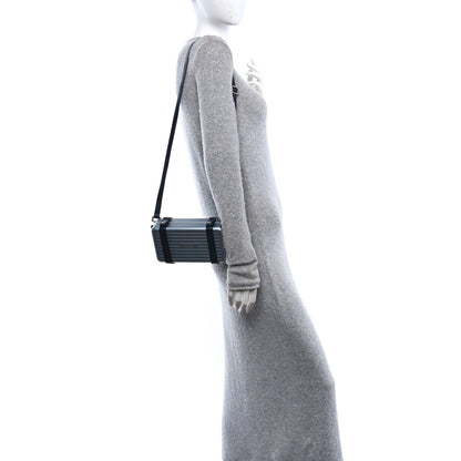 Christian Dior X RIMOWA Aluminum Personal Clutch On Strap Bleu 2 of 12