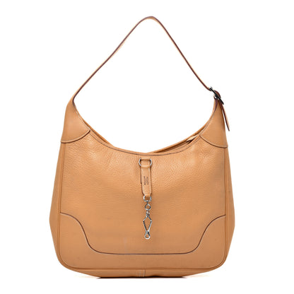 Hermes Taurillon Clemence Sac Trim II 35 Naturel Sable 1 of 10