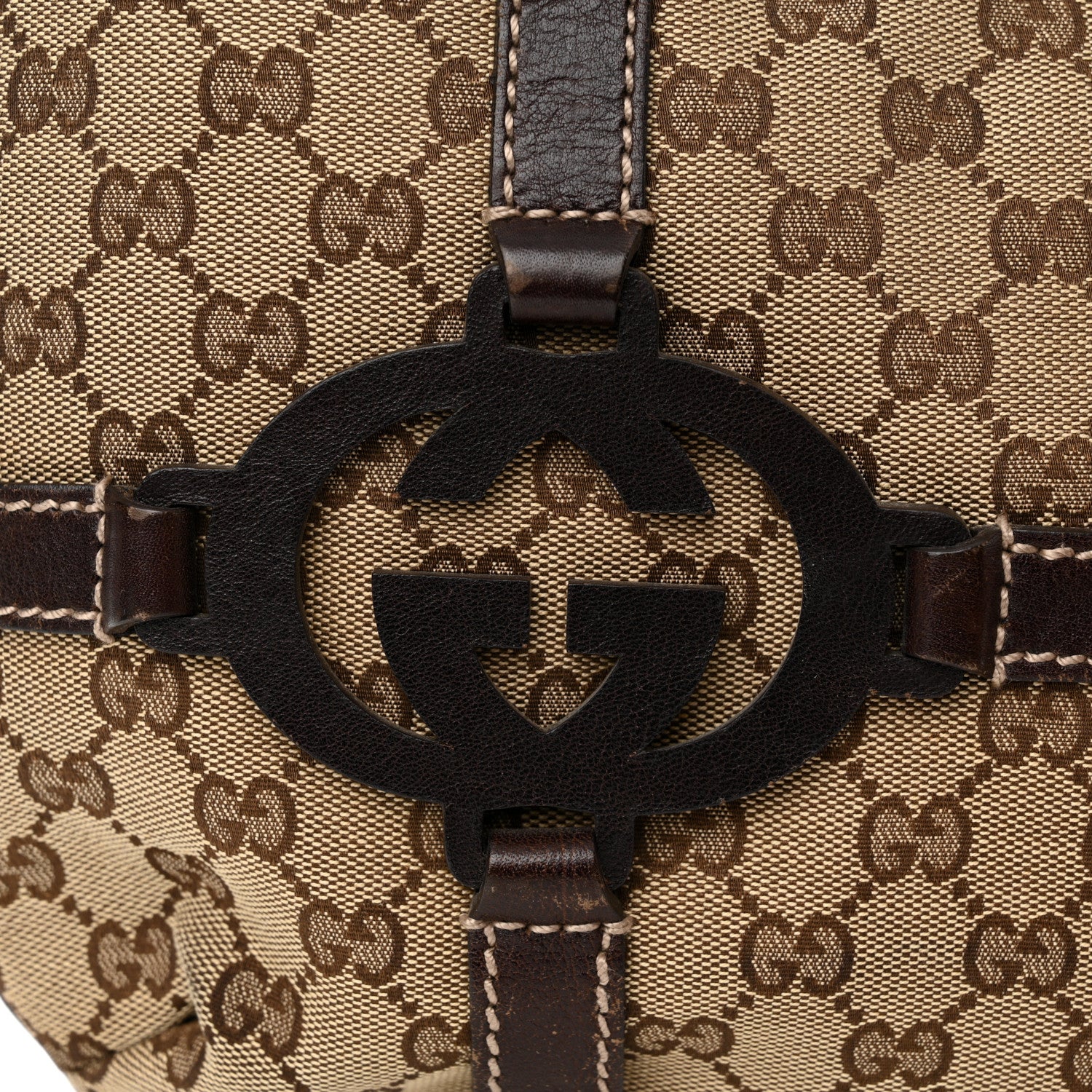 Gucci Monogram GG Royal Hobo Dark Brown 19 of 20