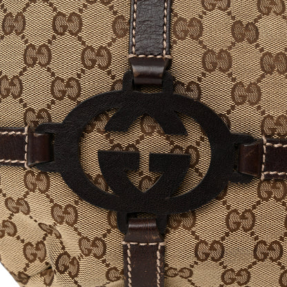 Gucci Monogram GG Royal Hobo Dark Brown 19 of 20