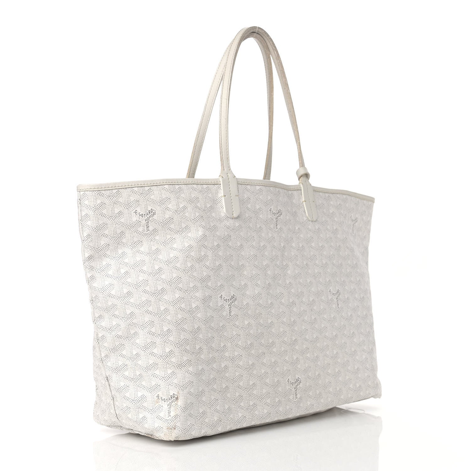 Goyard Goyardine Saint Louis PM White 3 of 26