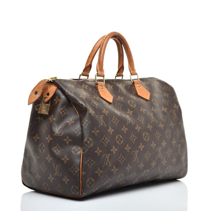 Louis Vuitton Monogram Speedy 35 3 of 9