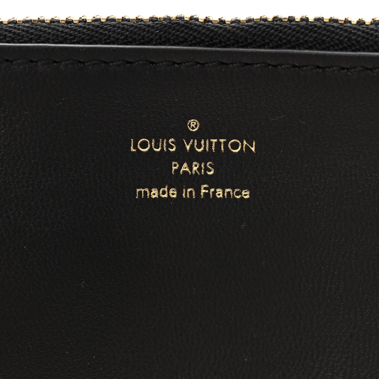 Cotton Calfskin Monogram Nano Bucket Bag Black