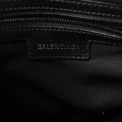 Balenciaga Agneau Arena Monochrome Small Le Cagole Shoulder Bag Black 8 of 12