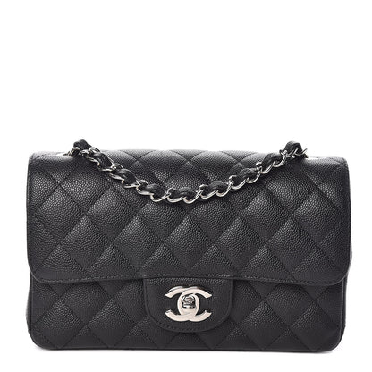 Chanel Iridescent Caviar Quilted Mini Rectangular Flap Black 1 of 11