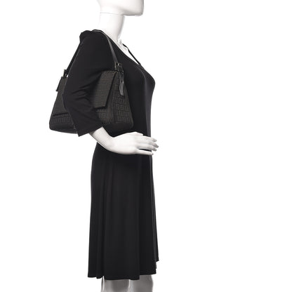 Fendi Zucchino Mama Baguette Black 2 of 17