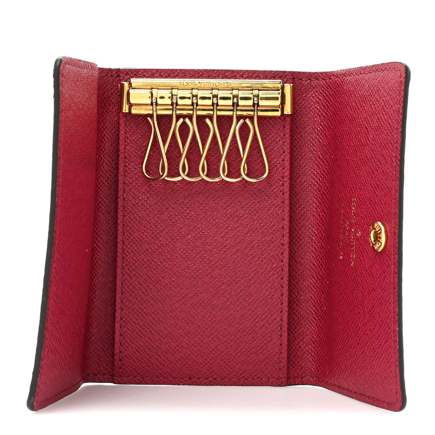 Monogram 6 Key Multicles Holder Fuchsia