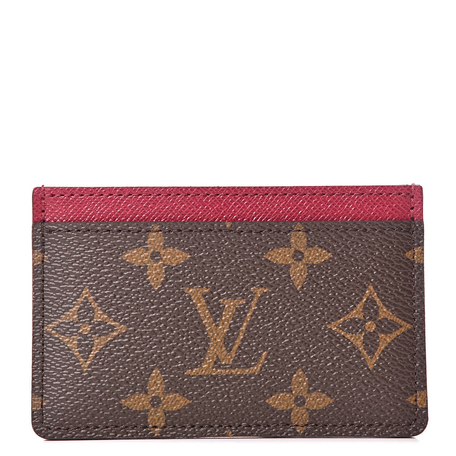 Louis Vuitton Monogram Card Holder Fuchsia 1 of 8