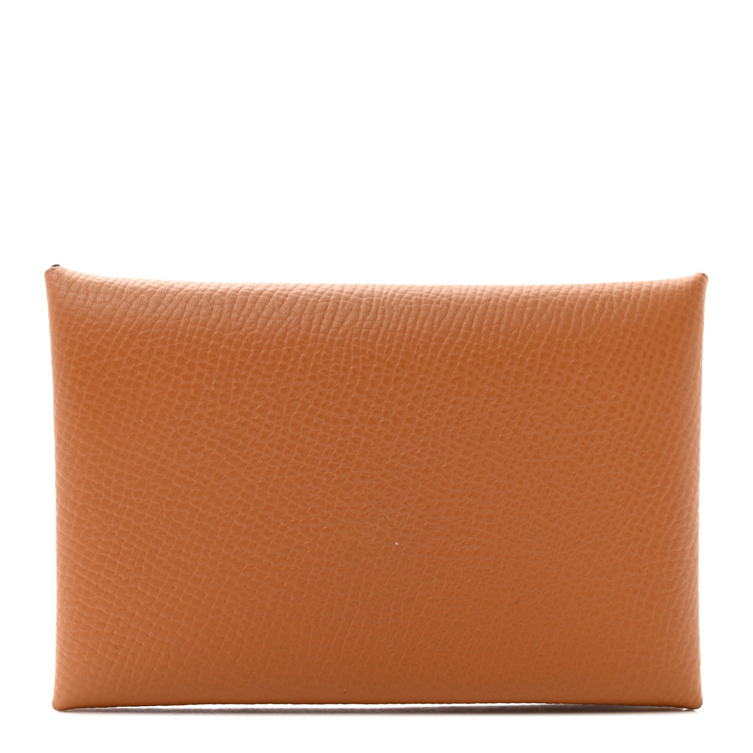 Hermes Epsom Calvi Card Case Gold 1 of 8