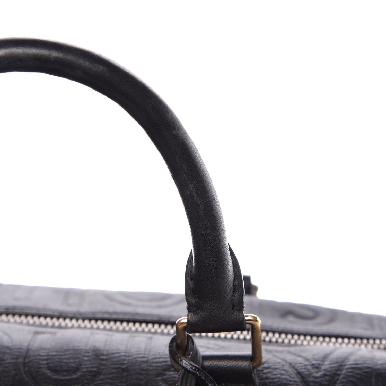 Louis Vuitton Calfskin Embossed Speedy Cube 30 Black 14 of 26