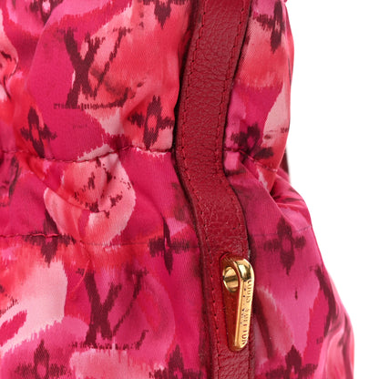 Louis Vuitton Nylon Monogram Ikat Noefull MM Rose Indien 19 of 19