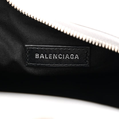 Balenciaga Sparkling Fabric Le Cagole Shoulder Bag XS Silver 6 of 10