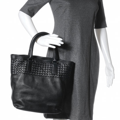Bottega Veneta Cervo Leather Medium Tote Nero Black 2 of 8