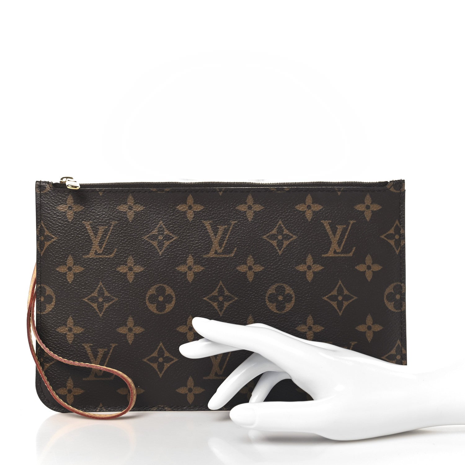 Louis Vuitton Monogram Neverfull MM GM Pochette 2 of 7
