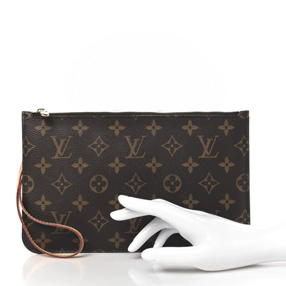 Louis Vuitton Monogram Neverfull MM GM Pochette 2 of 7