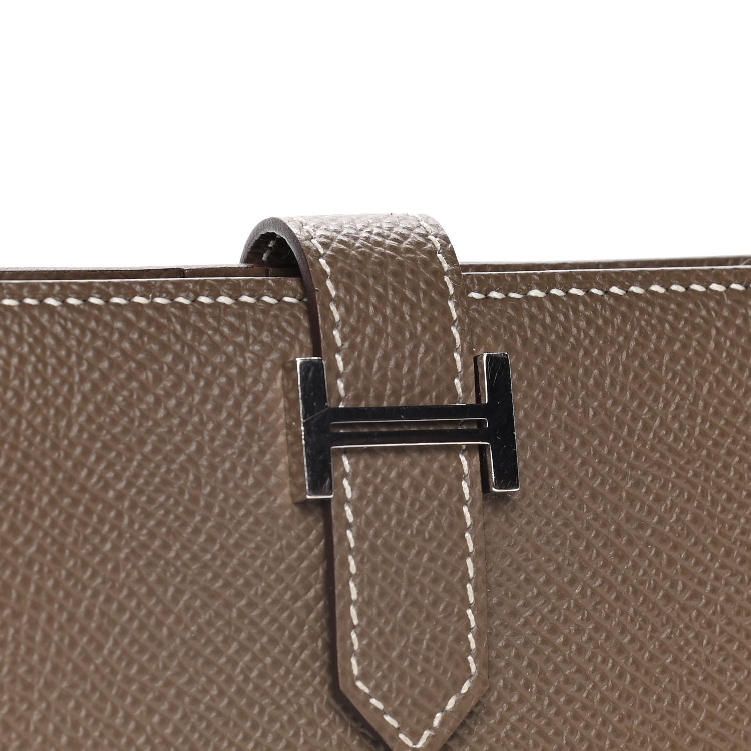 Hermes Epsom Bearn Compact Wallet Etoupe 8 of 11