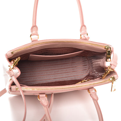 Prada Saffiano Small Galleria Double Zip Tote Orchidea 6 of 15