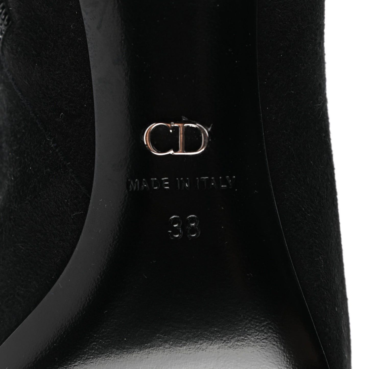 Suede Ankle Boots 38 Black