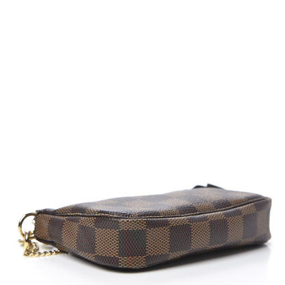 Louis Vuitton Damier Ebene Mini Pochette Accessories 4 of 10