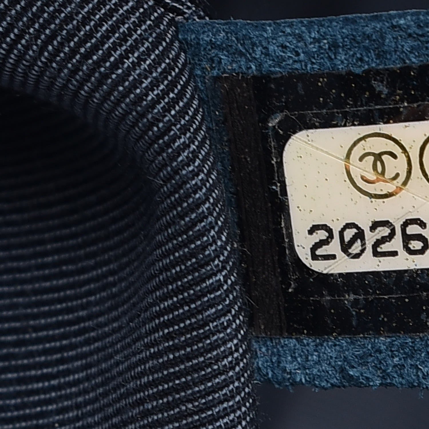 Chanel Caviar Quilted Flap Tote Blue 7 of 9