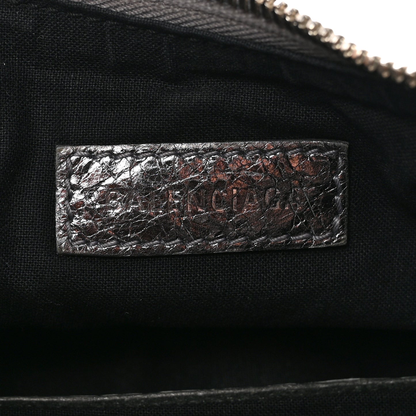 Metallic Agneau Arena Le Cagole Shoulder Bag XS Silver
