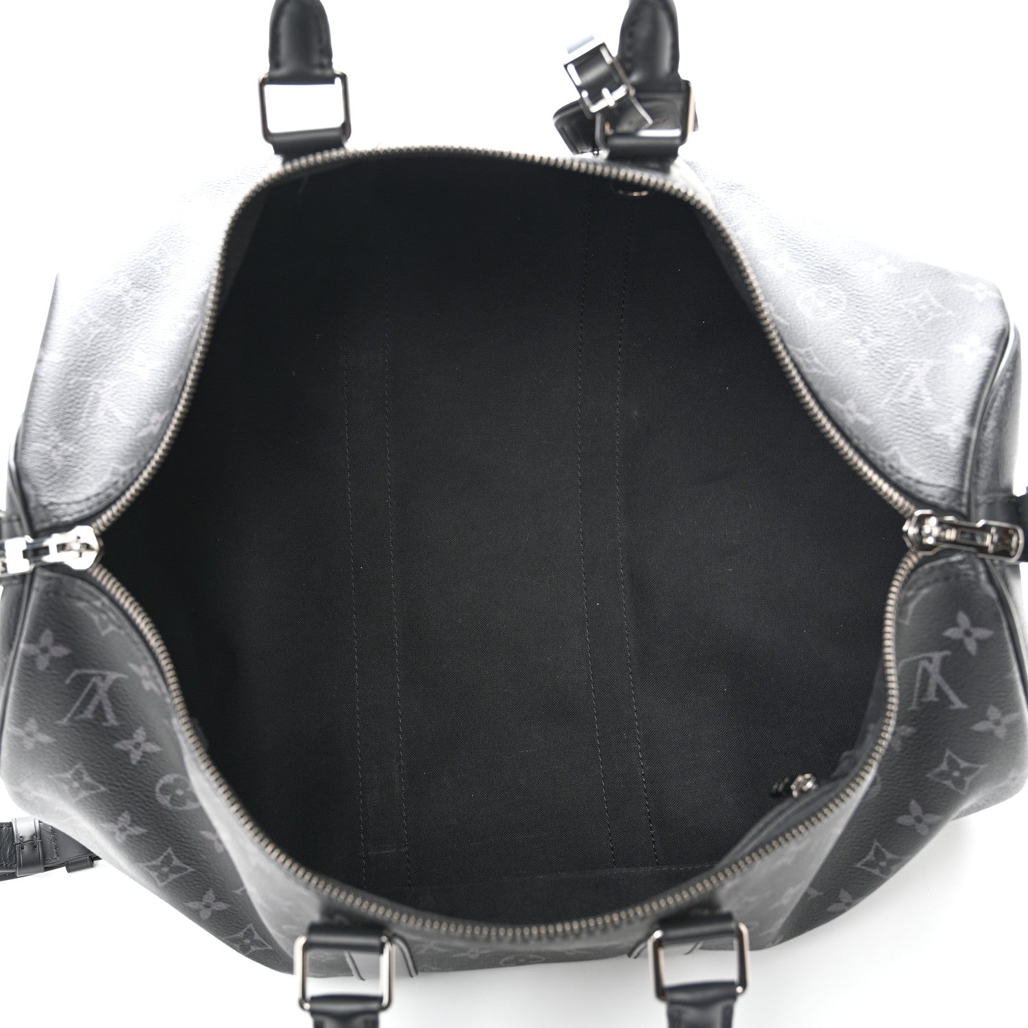 Louis Vuitton Monogram Eclipse Keepall Bandouliere 45 5 of 13