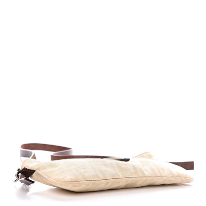 Fendi Zucca Shoulder Bag Beige 4 of 9