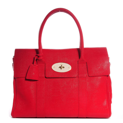 Mulberry Textured Lizard Print Bayswater Red 1 of 12