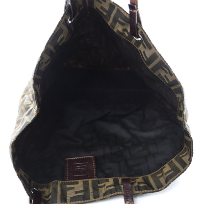 Fendi Zucca Tote Tobacco 5 of 10