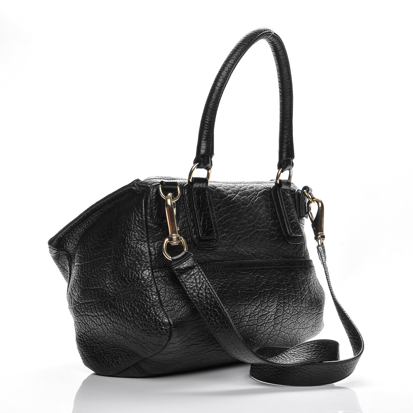 Bubble Calfskin Medium Pandora Black