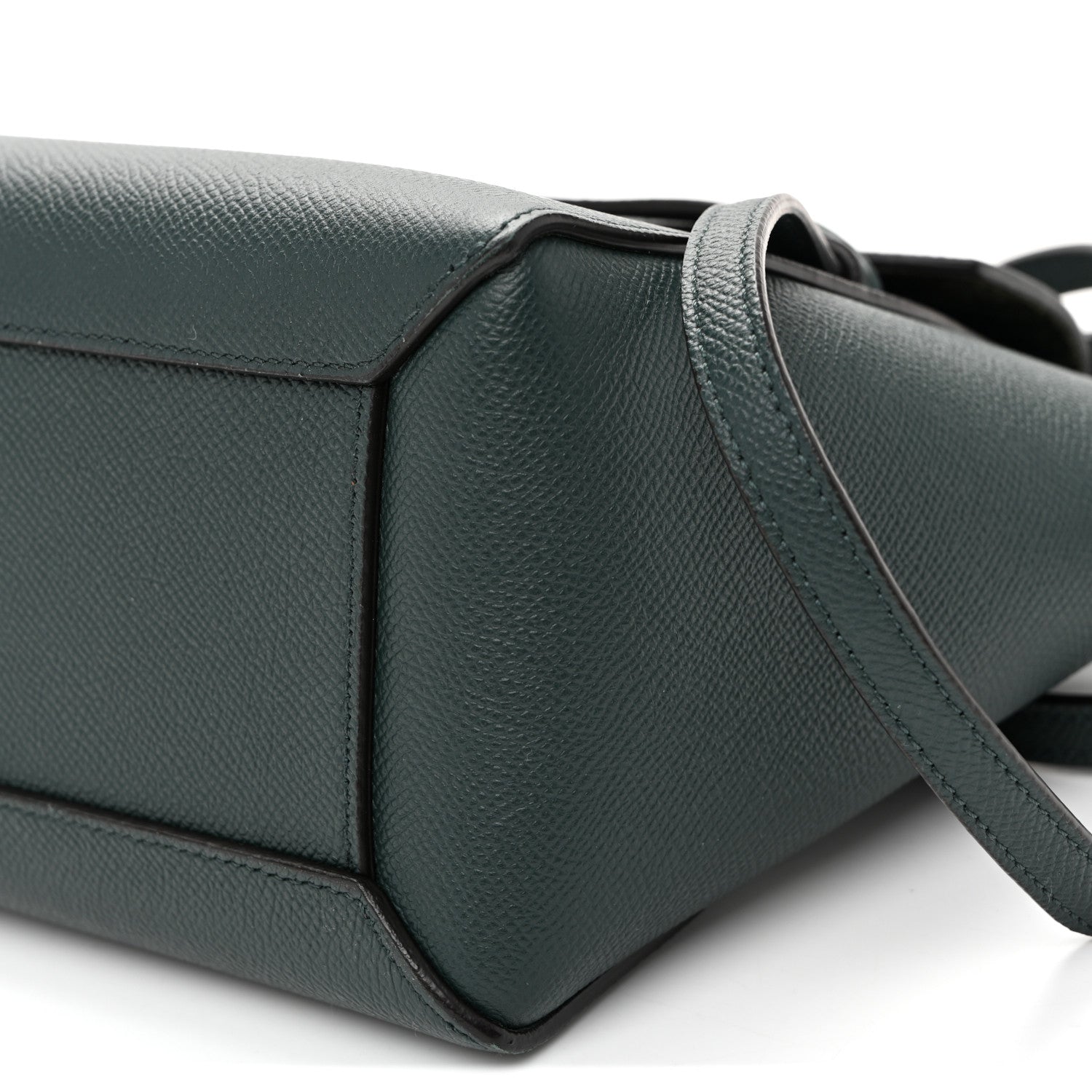 Celine Grained Calfskin Nano Belt Bag Abyss Blue 9 of 9