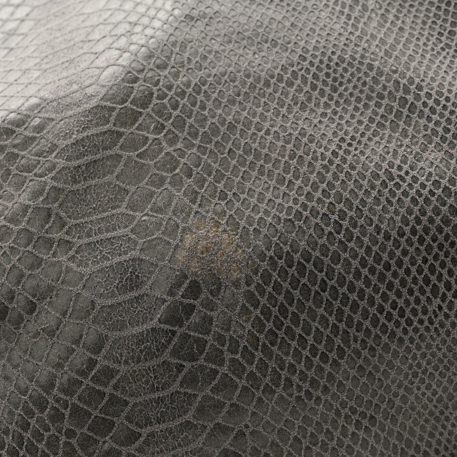 Stella McCartney Metallic Faux Snakeskin Big Falabella Tote Grey 12 of 13