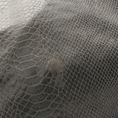 Stella McCartney Metallic Faux Snakeskin Big Falabella Tote Grey 12 of 13