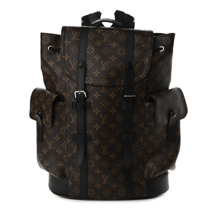 Louis Vuitton Monogram Macassar Christopher PM Backpack 1 of 9