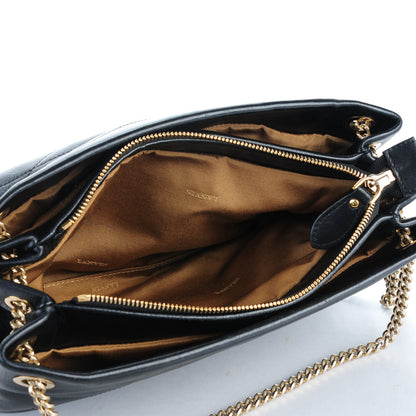 Lanvin Lambskin Quilted Small Sugar Shoulder Bag Black 5 of 7