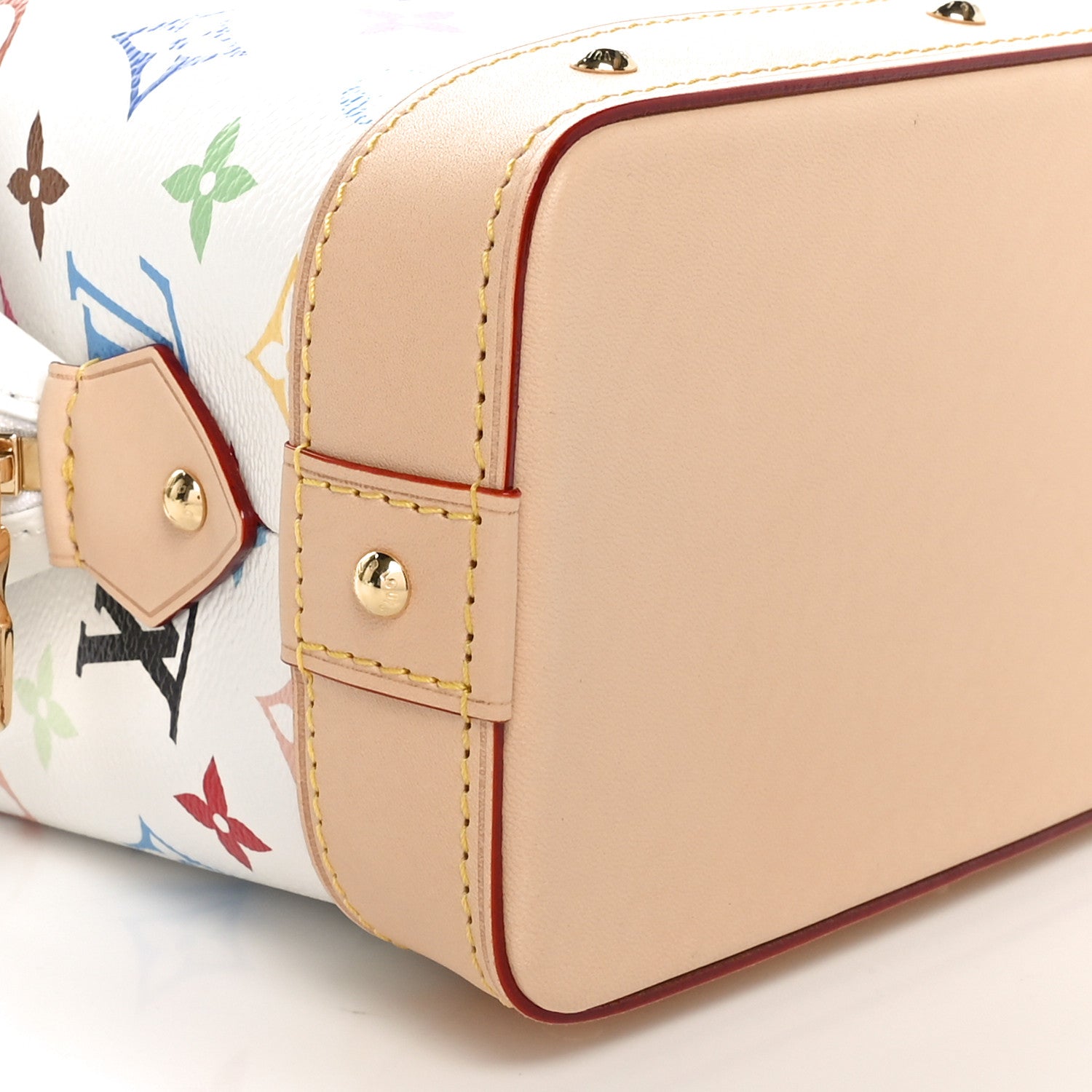 Louis Vuitton LV x TM Monogram Multicolor Cosmetic Pouch GM White 8 of 10