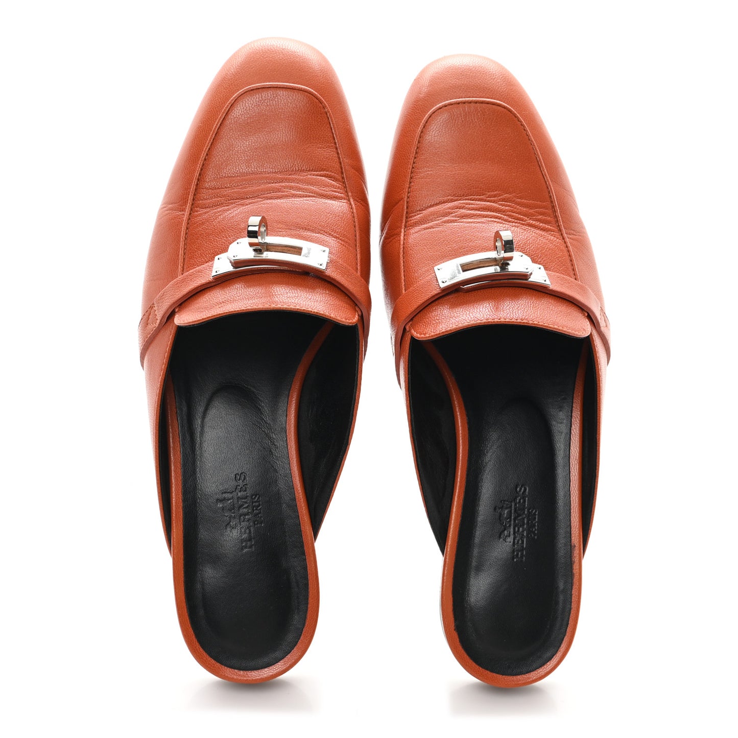 Heritage Calfskin Oz Mules 38 naturel