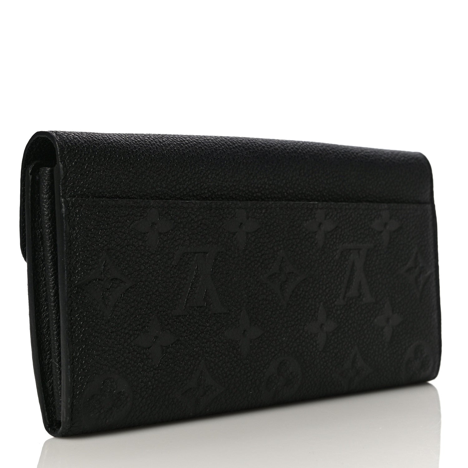 Louis Vuitton Empreinte Sarah Wallet NM Black 3 of 9
