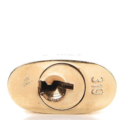 Louis Vuitton Vernis Clochette Lock and Key Set Givre 2 of 4